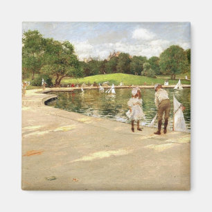 Aimant William Merritt Chase-Le lac pour Yacht miniature