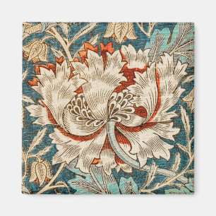 Aimant William Morris Antique Honeysuckle Motif Floral