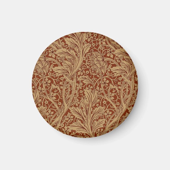 Aimant William Morris Arcadia Floral Garden Fleur Classiq (Devant)
