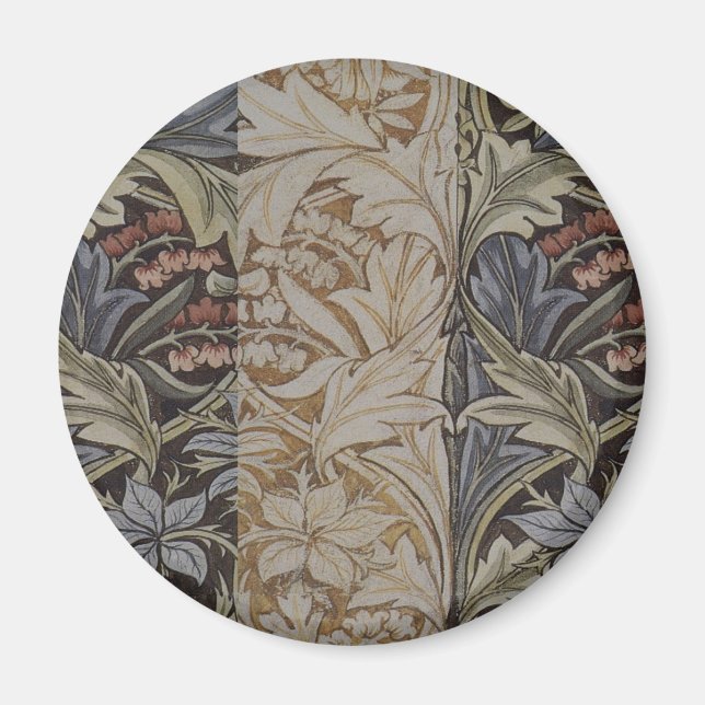 Aimant William Morris Bluebell Botanique (Devant)