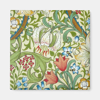 Aimant William Morris Garden Wallpaper