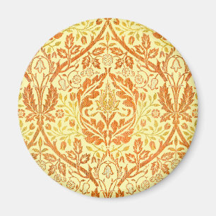 Aimant William Morris Golden Bough Art Floral Orange