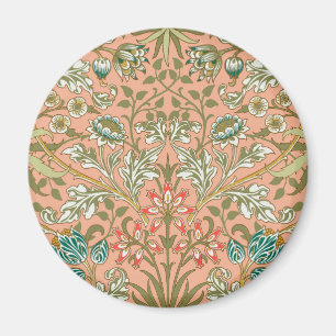 Aimant William Morris Hyacinth Flower Rose Art