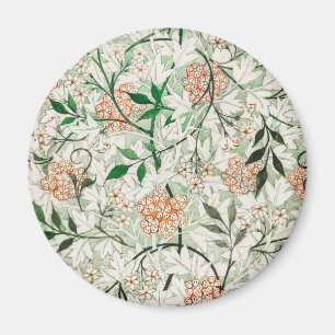 Aimant William Morris Jardin Fleur de Jasmin Classique
