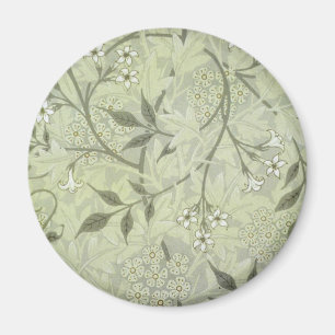 Aimant William Morris Jasmine Botanique Antique Vintage