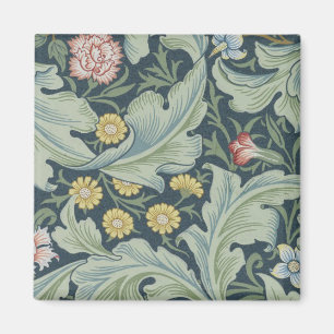 Aimant William Morris Leicester Carnation des fleurs Feui