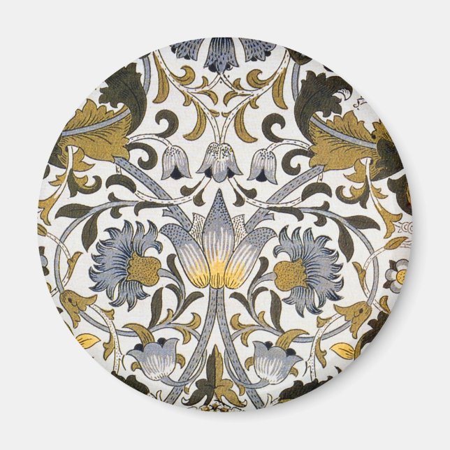 Aimant william morris lodden floral fleur textile (Devant)