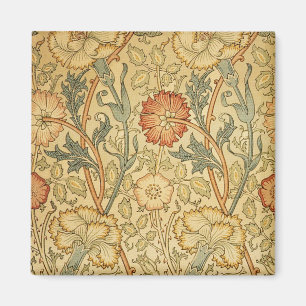Aimant William Morris Rose Flower Fond d'écran Motif