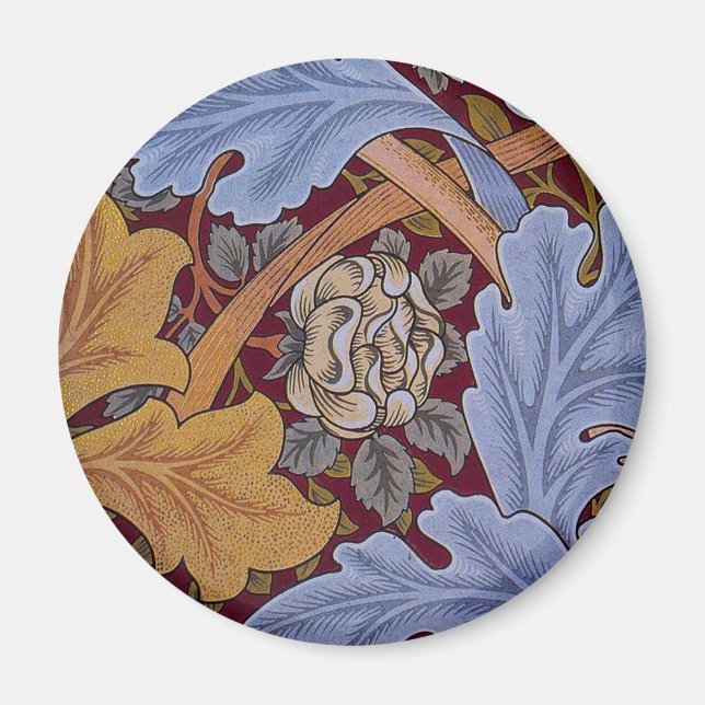 Aimant William Morris St James Acanthus Fond d'écran (Devant)