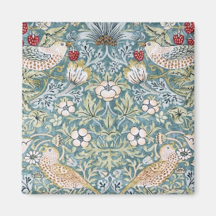 Aimant William Morris Strawberry Thief Design de lumière