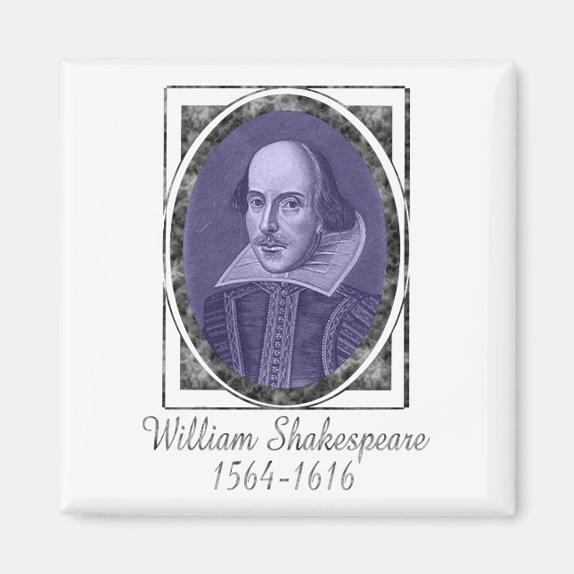 Aimant William Shakespeare (Devant)