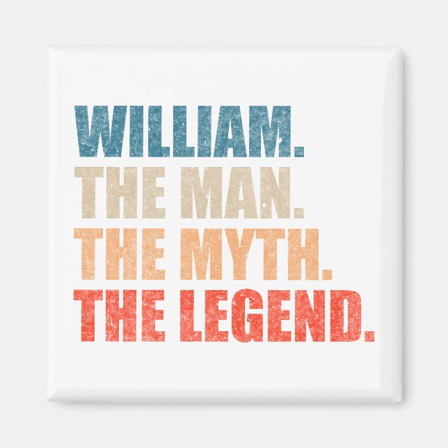 Aimant William The Man Le Mythe La Légende (Devant)