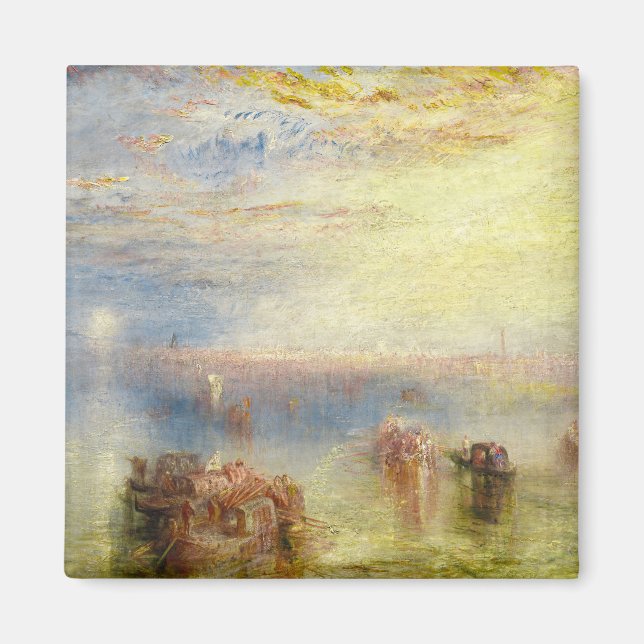 Aimant William Turner - Approche de Venise (Devant)