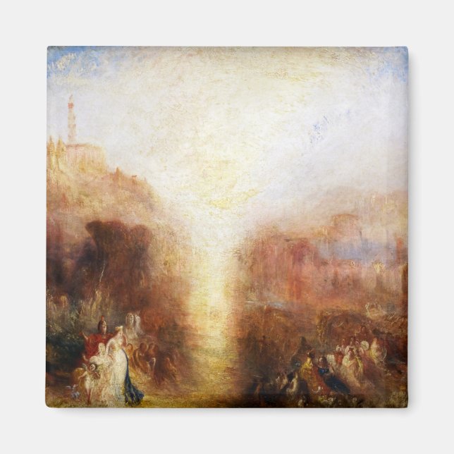 Aimant William Turner - La visite du tombeau (Devant)