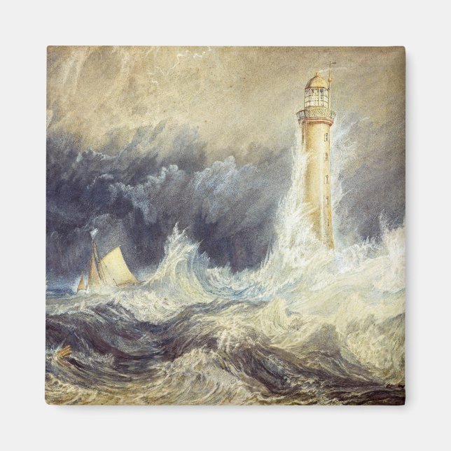 Aimant William Turner - Phare de Bell Rock (Devant)