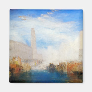 Aimant William Turner - Venise, la Piazzetta