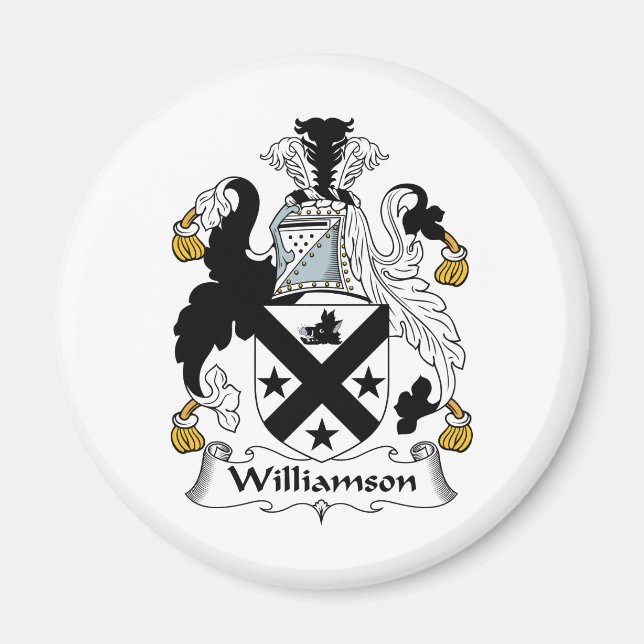 Aimant Williamson Family Crest (Devant)