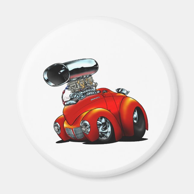Aimant Willys soufflé (Devant)