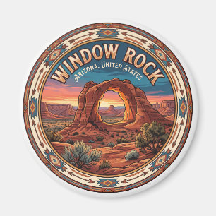 Aimant Window Rock Arizona Voyage Souvenir