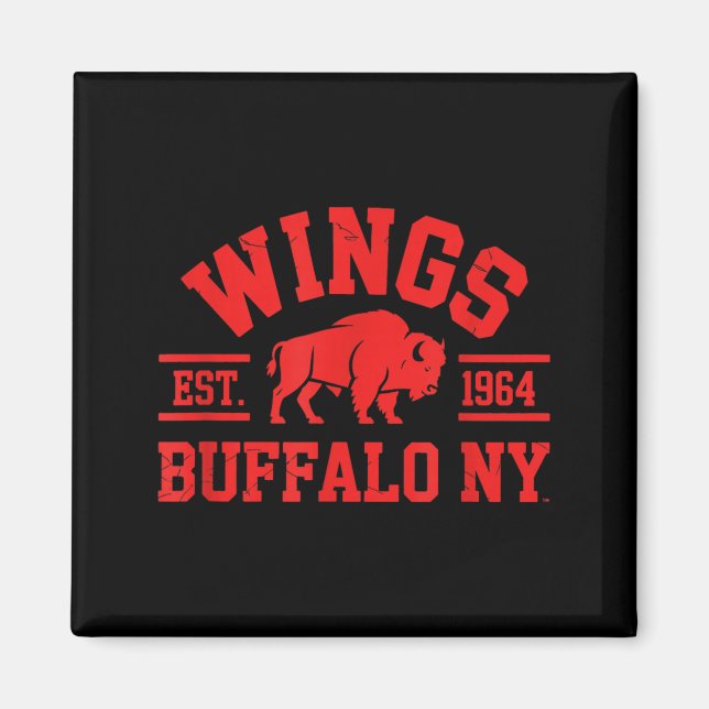 Aimant Wings Est 1964 Buffalo NY (Devant)