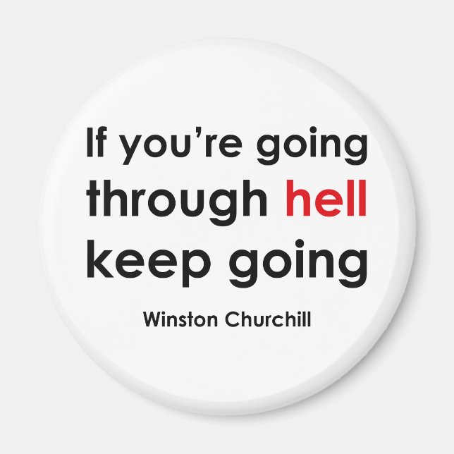 Aimant Winston Churchill (Devant)