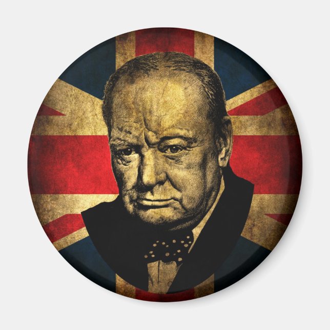 Aimant Winston Churchill (Devant)