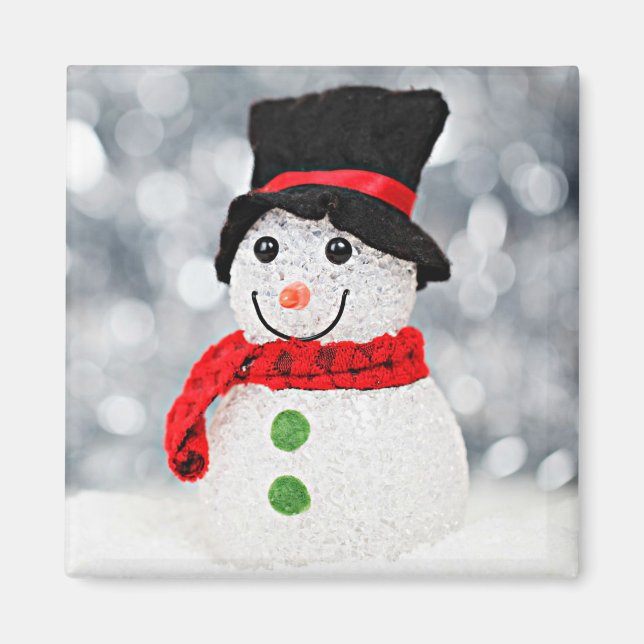 Aimant Winter Wonderland Snowman (Devant)