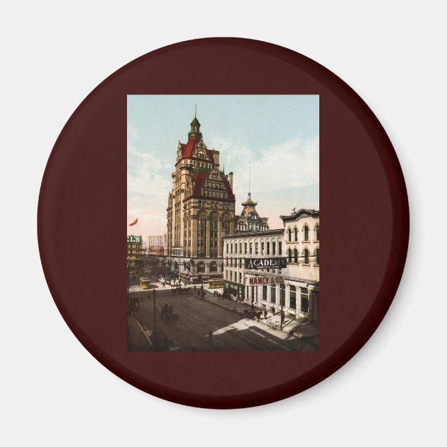 Aimant Wisconsin Street Milwaukee (Devant)