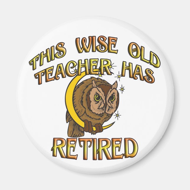 Aimant Wise Old Teacher (Devant)