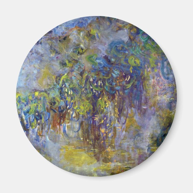 Aimant Wisteria (moitié droite) par Claude Monet (Devant)