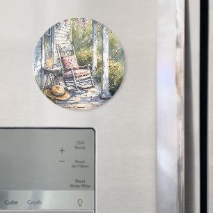 Aimant Wisteria Porch Rocking Chair Scène