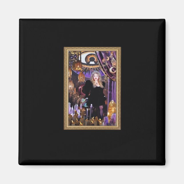 Aimant Witchy Whimsigoth Stevie Collage (Devant)