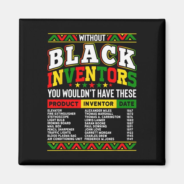 Aimant Without The Black Inventors You Wouldn't Have That (Devant)