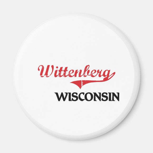 Aimant Wittenberg Wisconsin City Classic (Devant)