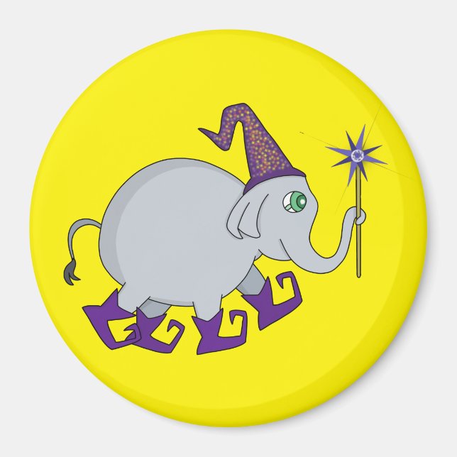 Aimant Wizard Elephant (Devant)