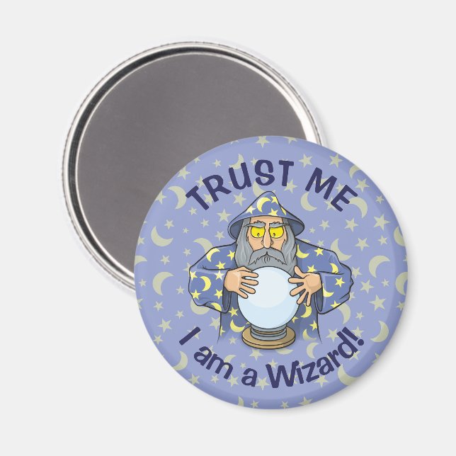 Aimant Wizard with Ball (Recto/Verso)