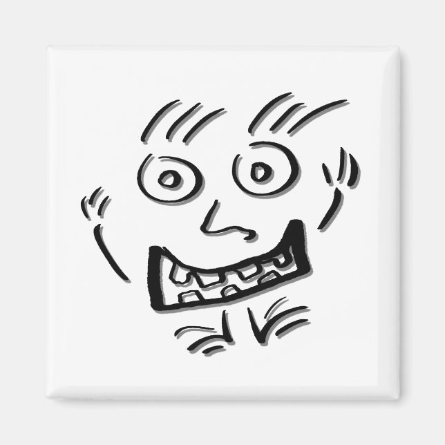 Aimant Wizzy DoodleNut par Cussdum Designs (Devant)