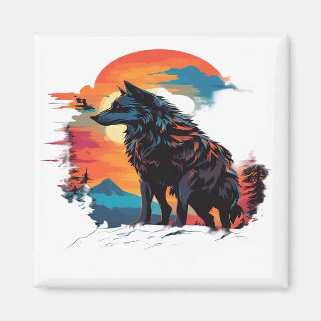 Aimant wolf 12 (Devant)