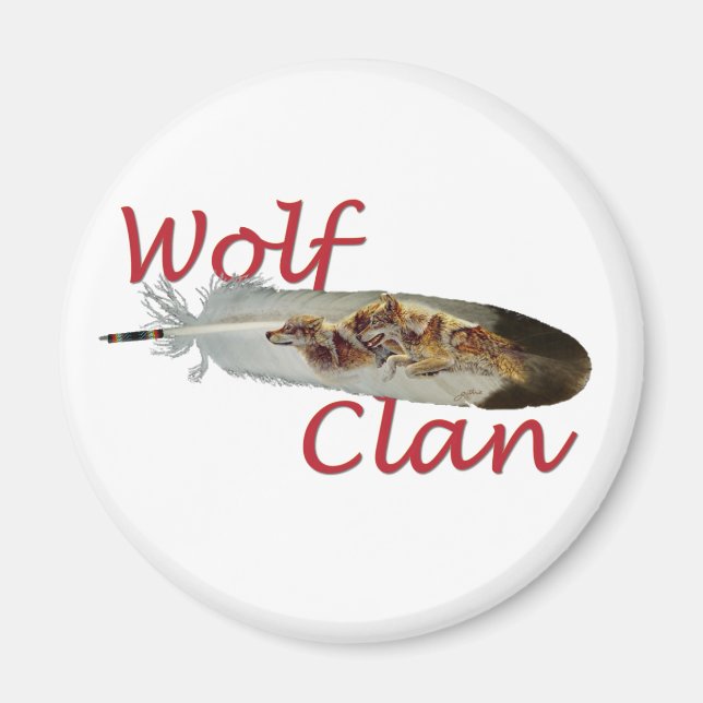 Aimant Wolf Clan (Devant)