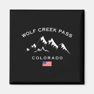 Aimant Wolf Creek P Colorado Rocky Mountains Station de s
