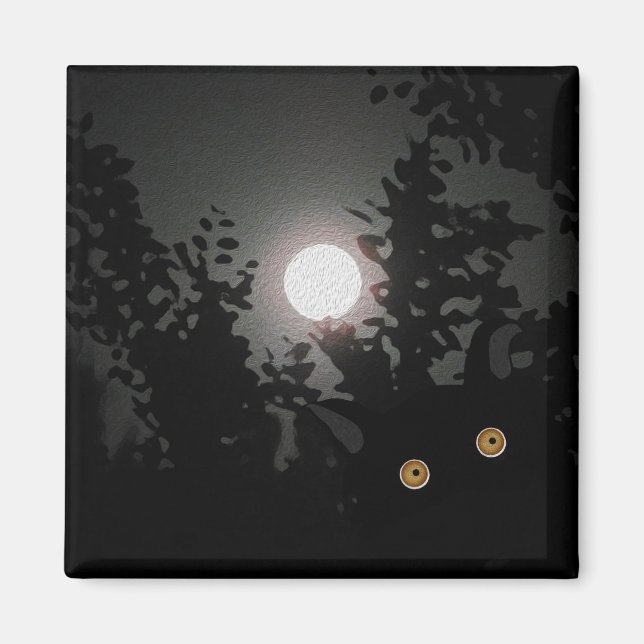 Aimant Wolf Moon (Devant)