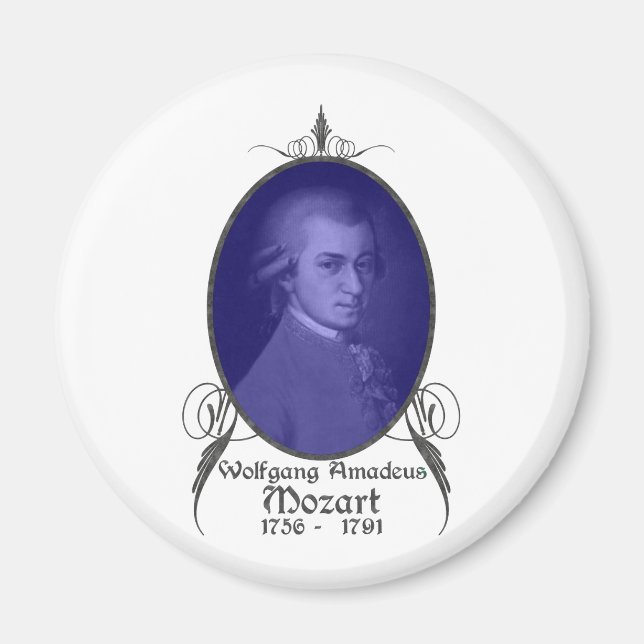 Aimant Wolfgang Amadeus Mozart (Devant)