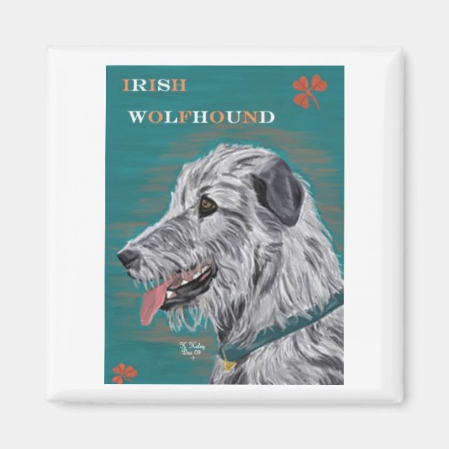 aimant Wolfhound irlandais (Devant)