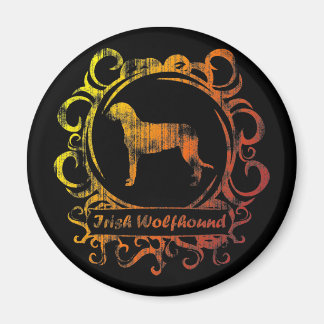 Aimant Wolfhound Patiné