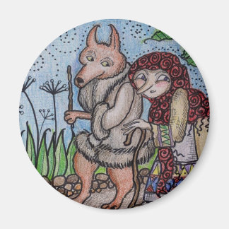 Aimant Wolfie se promène dans l'art populaire ukrainien