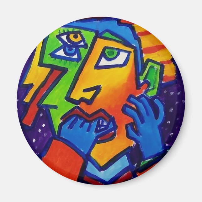 Aimant Woman D 1 par Piliero (Devant)