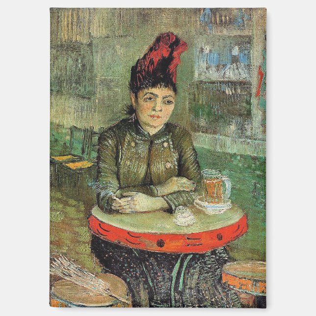 Aimant Woman in the Cafe Tambourin, (Recto)