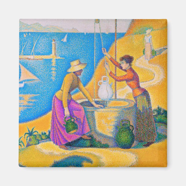 Aimant Women at the Well, Signac (Devant)
