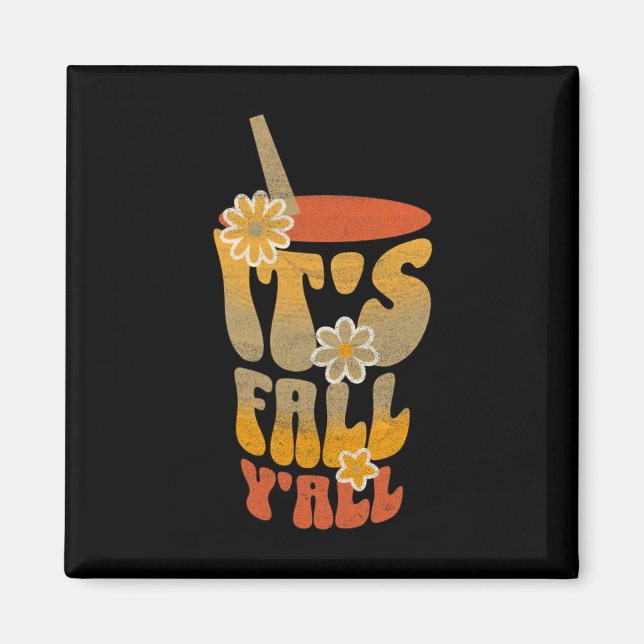 Aimant Women’s It’s Fall Y’all Retro Super (Devant)