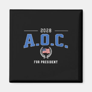 Aimant Womens Aoc 2028 Pour Le Président Alexandria Ocasi